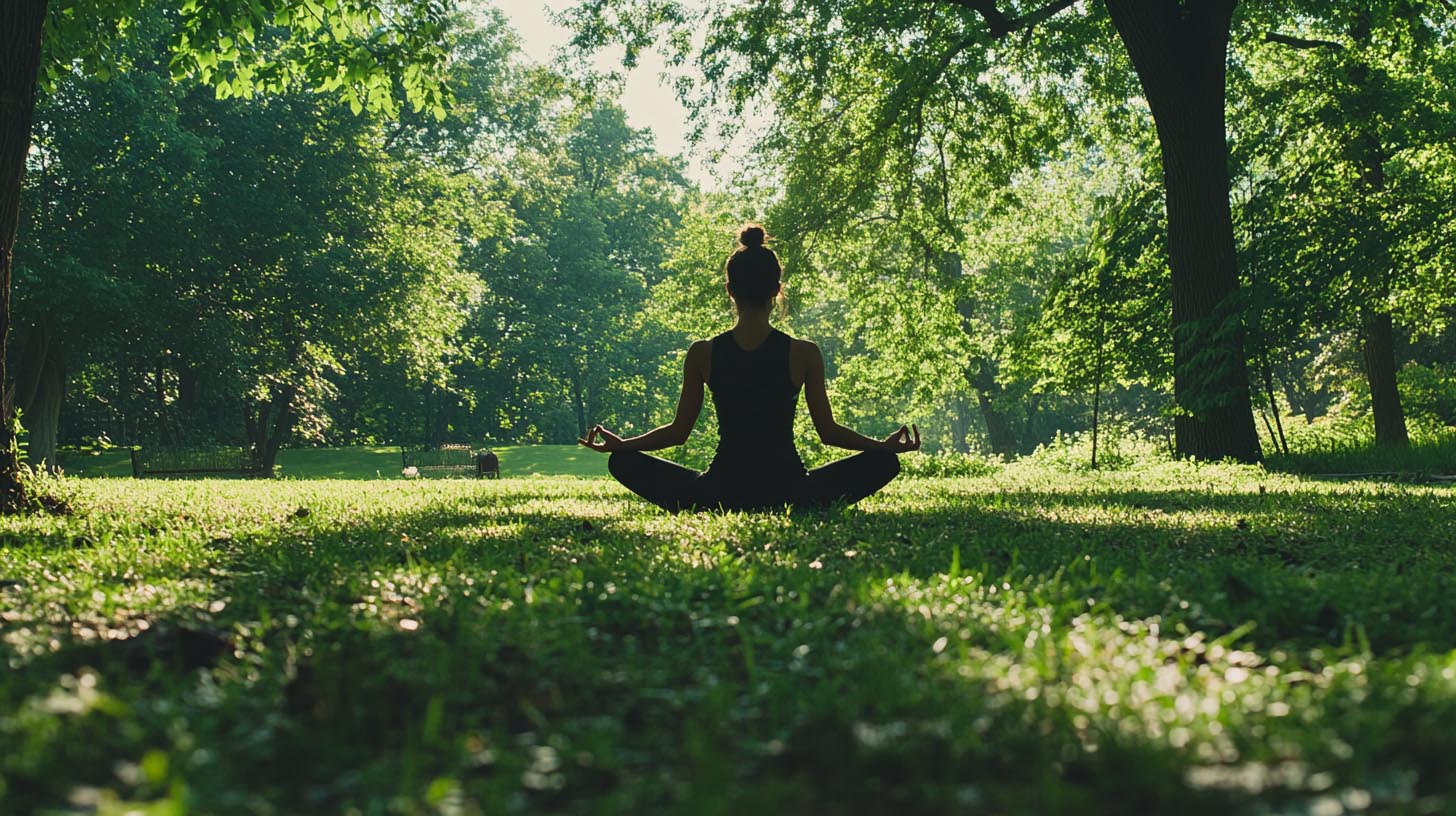 Yoga und Entspannung steht auch auf dem Trainingsplan für Anfänger